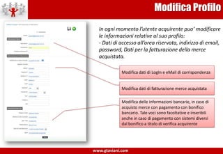 Categorie ProdottiOgni categoria filane rappresenta i prodotti in un elenco destinando ad ogni prodotto una rigaValore listinoValore ScontatoTitolo cliccabileValutazione da parte utentiFoto principale con zoom