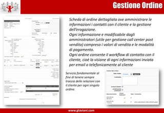Elenco OrdiniUna volta entrati nell’area riservata, o cliccando sul bottone “ORDINE” viene visualizzato l’elenco degli ordini inoltrati nel sistema di ecommerce dall’utente acquirente.Selezionando “Visualizza” si accede ala scheda di dettaglio dell’ordine in questione.Nella riga vengono riepilogate le informazioni dell’ordine