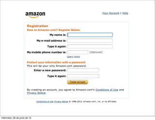 miércoles, 26 de junio de 13
 