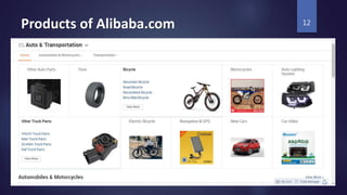 Products of Alibaba.com 12
 