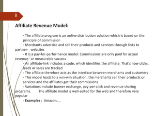 Internet as network infrastructure & ecommerce business model | PPTX
