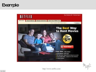 Exemple http://www. netflix .com/ 