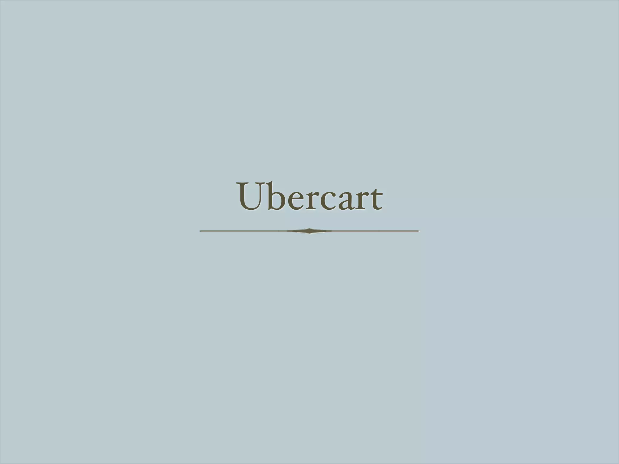 Ubercart
 