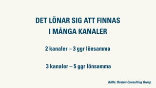 e-Commerce - det lönar sig att ha koll på statistiken