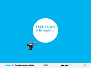 12#WCMIA@szeliu
FREE Plugins
& Extensions
 