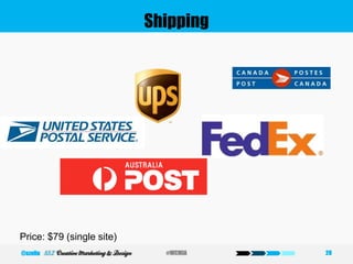 Shipping
28#WCMIA@szeliu
Price: $79 (single site)
 