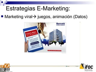 Estrategias E-Marketing: Marketing viral   juegos, animación (Datos) 