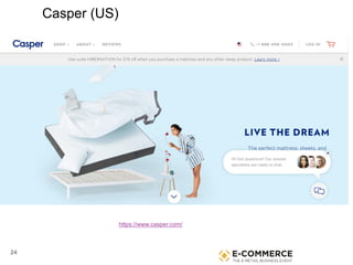 24
Casper (US)
https://www.casper.com/
 