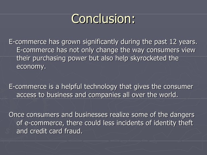 e commerce essay