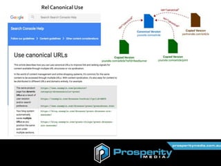 Rel Canonical Use
 