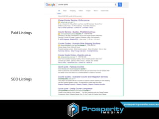 Paid Listings
SEO Listings
 