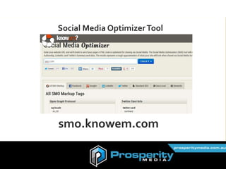 smo.knowem.com
Social Media OptimizerTool
 