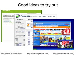 Collaborative marketing: we are all influencershttp://www. amazon. com /                                 http://shopping.yahoo.com/ shoposphere / 