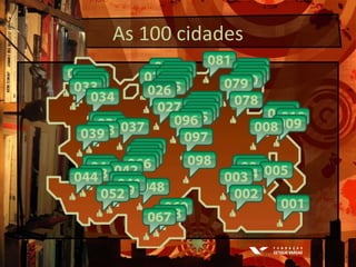 As 100 cidades