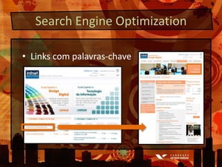 Search Engine OptimizationTítulodaPágina (TITLE) e URL