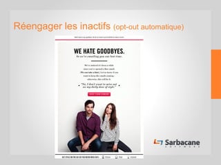 Réengager les inactifs (opt-out automatique)
 