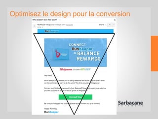 Optimisez le design pour la conversion
 