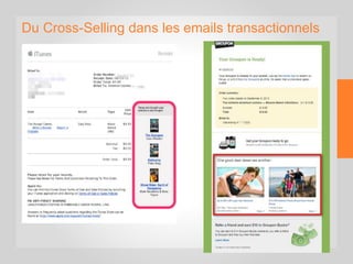 Du Cross-Selling dans les emails transactionnels
 