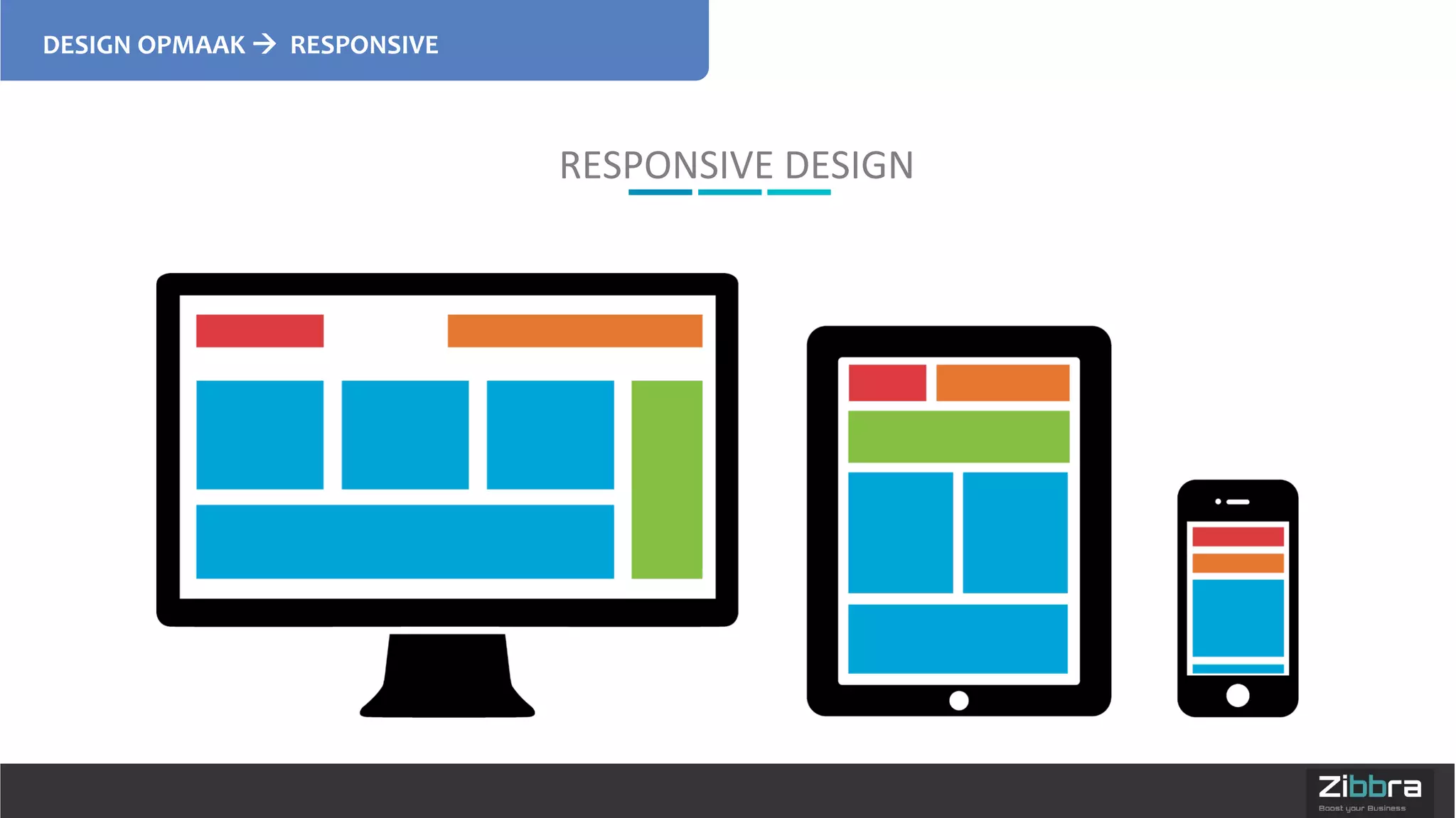 DESIGN	
  OPMAAK	
  !	
  	
  RESPONSIVE	
  
RESPONSIVE	
  DESIGN	
  
 