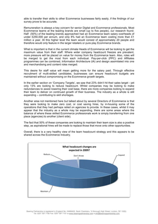Ecommerce Confidence Report  2009