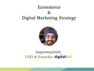 Gagandeep Kohli
CEO & Founder
Ecommerce
&
Digital Marketing Strategy
 