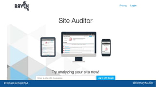 #RetailGlobalUSA @BritneyMuller
 