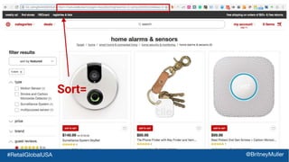 #RetailGlobalUSA @BritneyMuller
Sort=
 