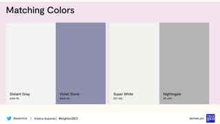 @azarchick Kristina Azarenko | #brightonSEO
| techseo.pro
 