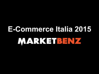 E-Commerce Italia 2015
 