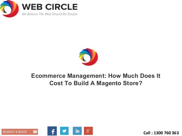 How Much Does It Cost To Build A Magento Website How Much Does It Cost To Build A Magento Website