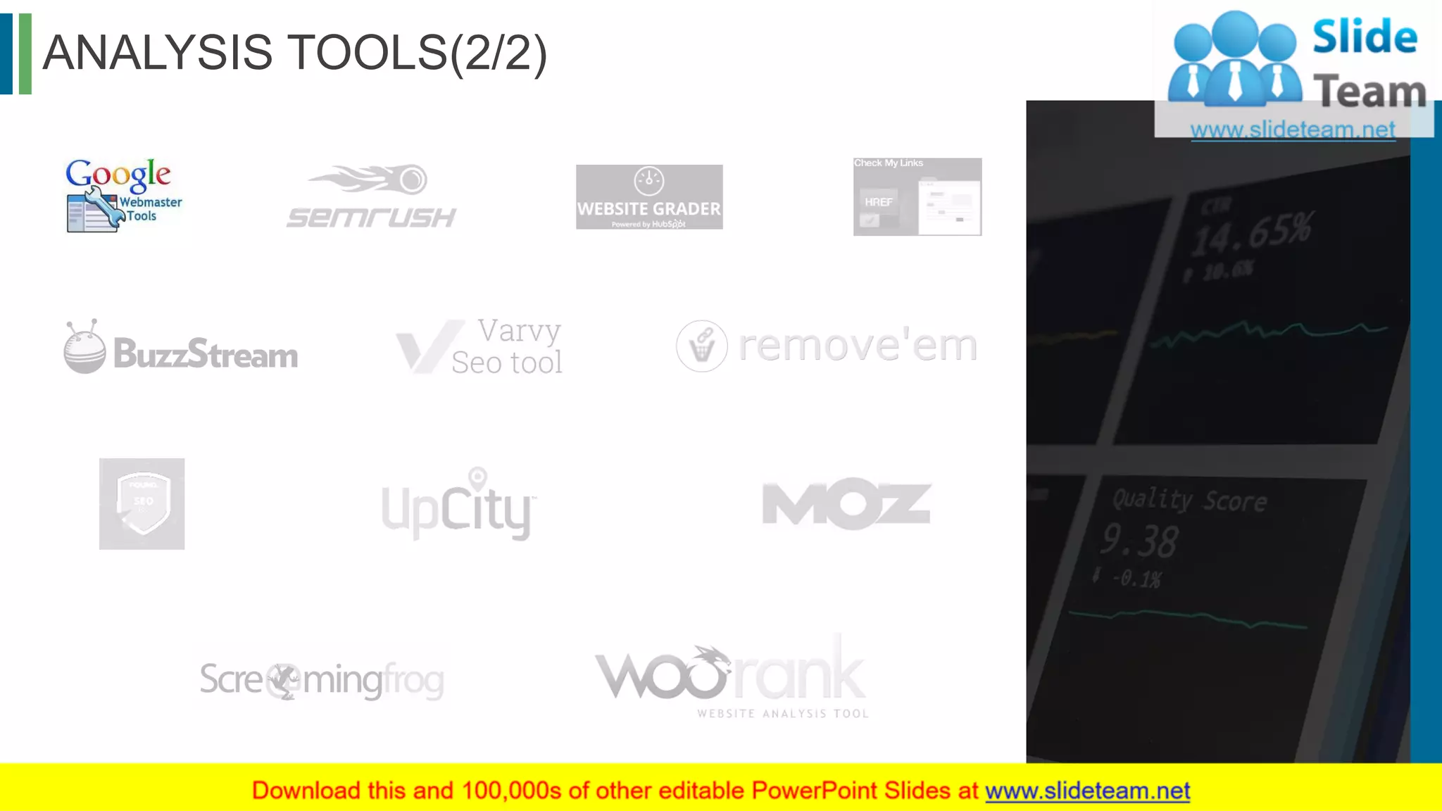 ANALYSIS TOOLS(2/2)
37
 