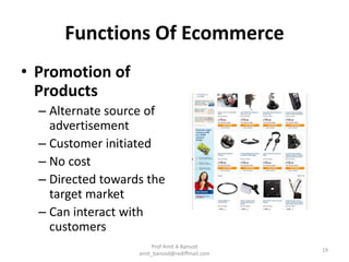 Introduction to Electronic Commerce – Evolution and Models | PDF