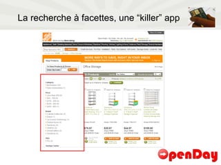 La recherche à facettes, une “killer” app 