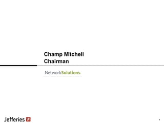 Champ Mitchell Chairman 5 