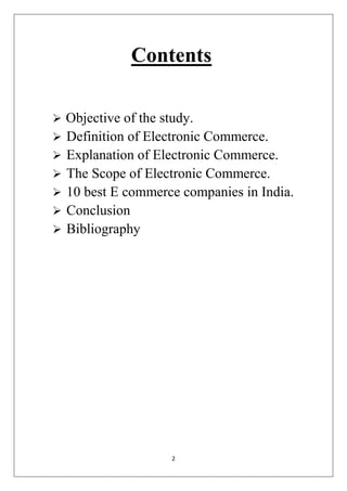 E commerce project report  PDF
