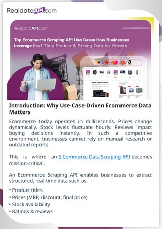 Ecommerce Scraping API Use Cases for Real-Time Data.pptx