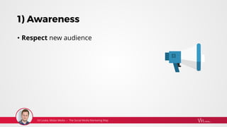 1) Awareness
• Respect new audience
 
