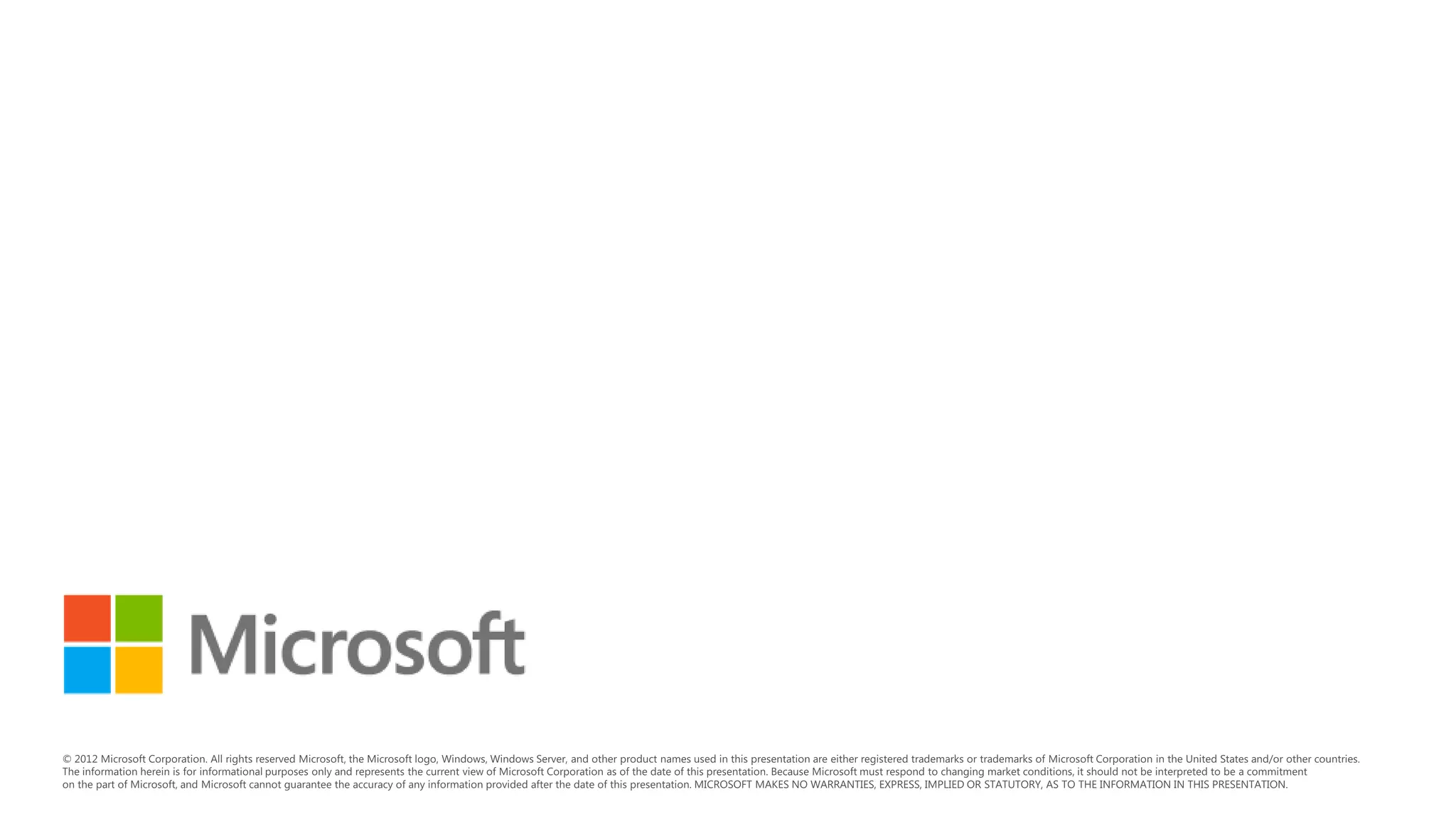 eCommerce Solutions on Windows Azure