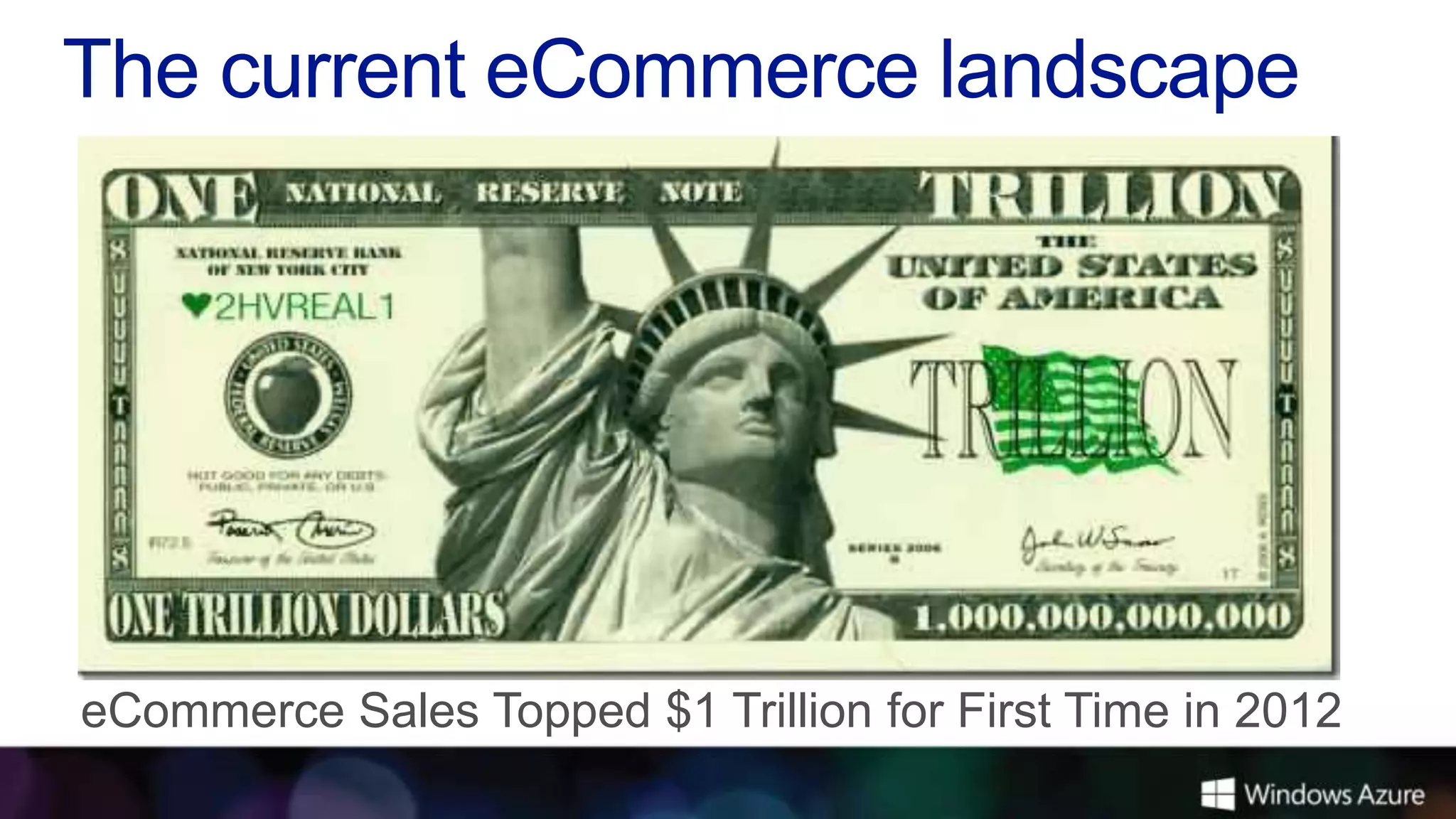 eCommerce Sales Topped $1 Trillion for First Time in 2012
 