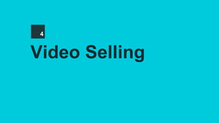 Video Selling
4
 