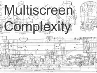 Multiscreen
Complexity

 
