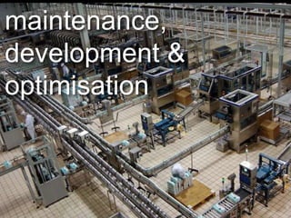 maintenance,
development &
optimisation

 