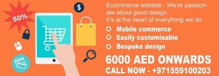 E commerce website development