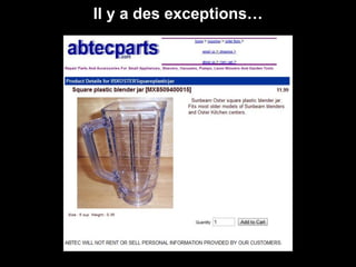 Il y a des exceptions…




                                    66
Mai 2011
 