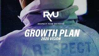 GROWTH PLAN2020 VISION
 