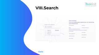 VIII.Search
Algolia
 