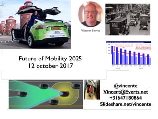 Future of Mobility 2025
12 october 2017
 