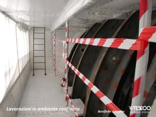 Lavorazioni in ambiente confinato   Bonifiche Amianto
 