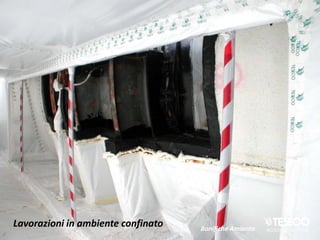 Lavorazioni in ambiente confinato   Bonifiche Amianto
 