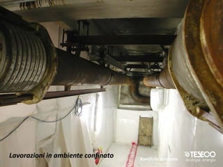 Lavorazioni in ambiente confinato   Bonifiche Amianto
 